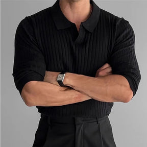 THEALENO™ FLEX LANGARM POLOSHIRT